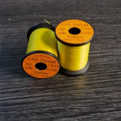 [UNI6050Y-395-YEL] UNI-Thread (Yellow, 6/0W, 50Yards)