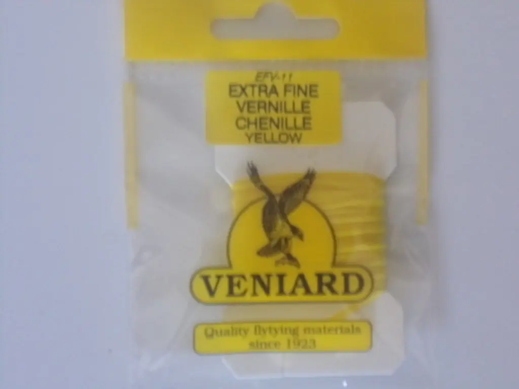 [EFV-395-YEL] Veniard Extra Fine Vernille Chenille (Yellow)